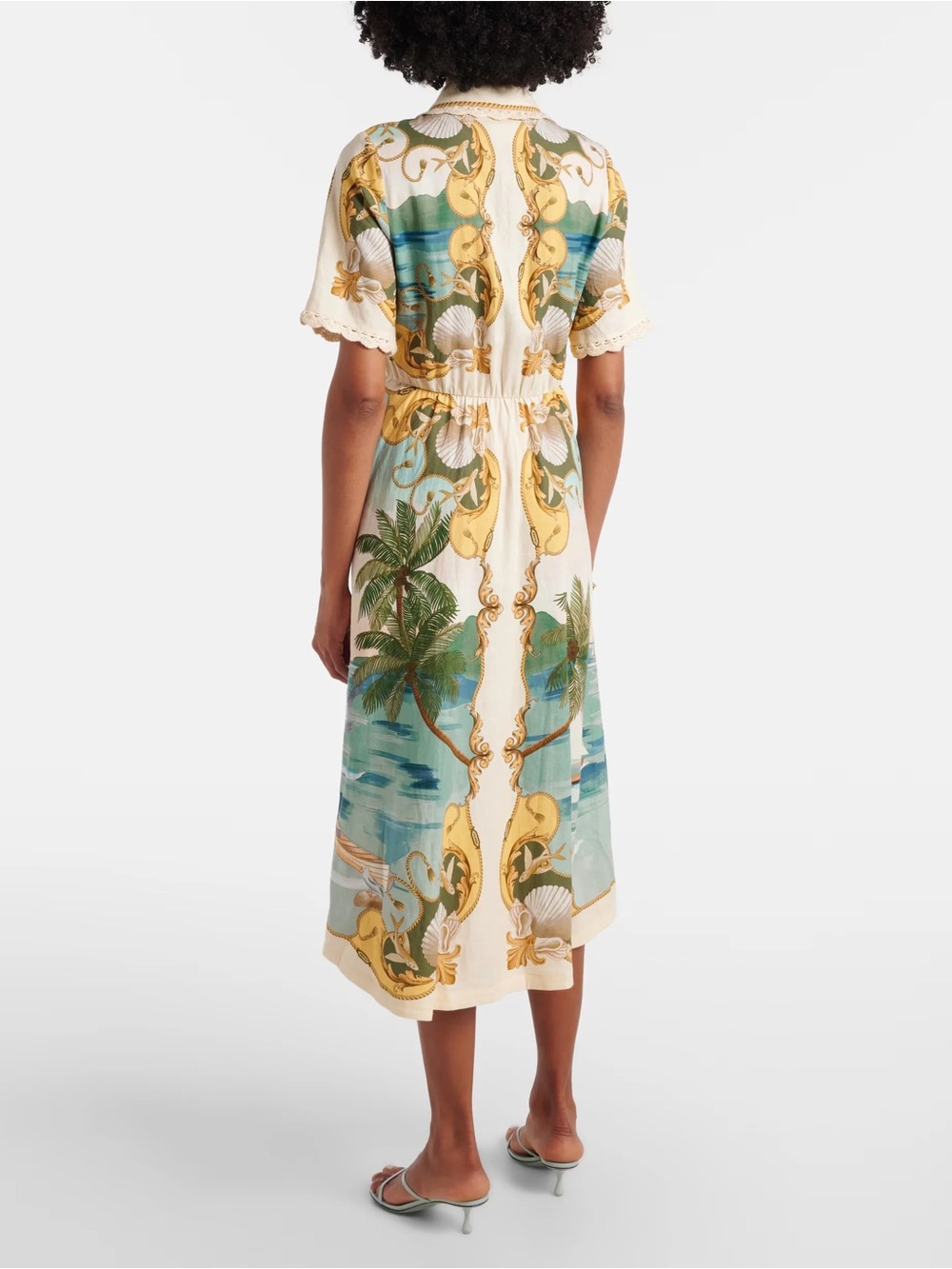 FARM RIO
ROYAL SEA MIDI DRESS - Picture 5 of 5